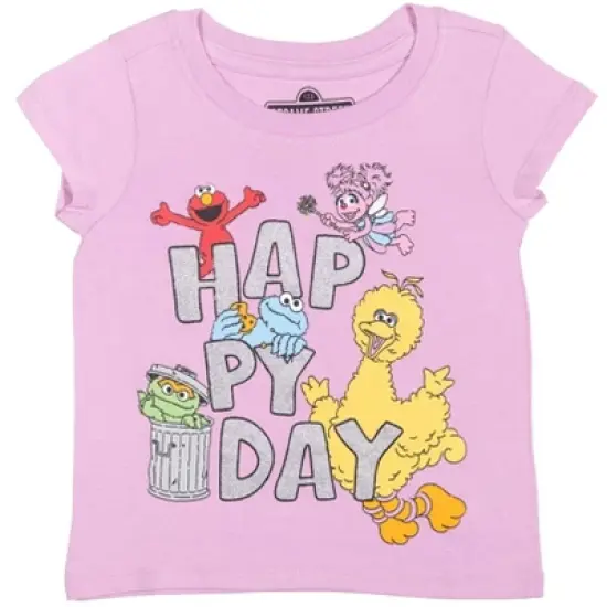 Sesame Street Elmo Cookie Monster Big Bird 3 Pack Graphic T-Shirts  image {4}