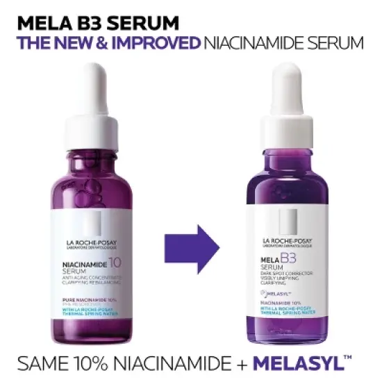 La Roche Posay Mela B3 Dark Spot Serum with Melasyl and 10% Niacinamide - 1 fl oz image {4}
