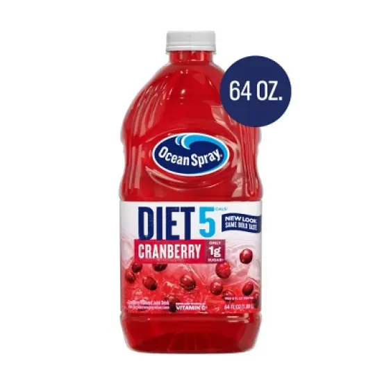Ocean Spray Diet Cranberry Juice - 64 fl oz Bottle image {10}