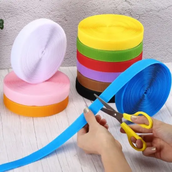 Unique Bargains Nylon Classroom Floor Decoration Fasteners Carpet Marker Strips 26.25 Ft image {2}