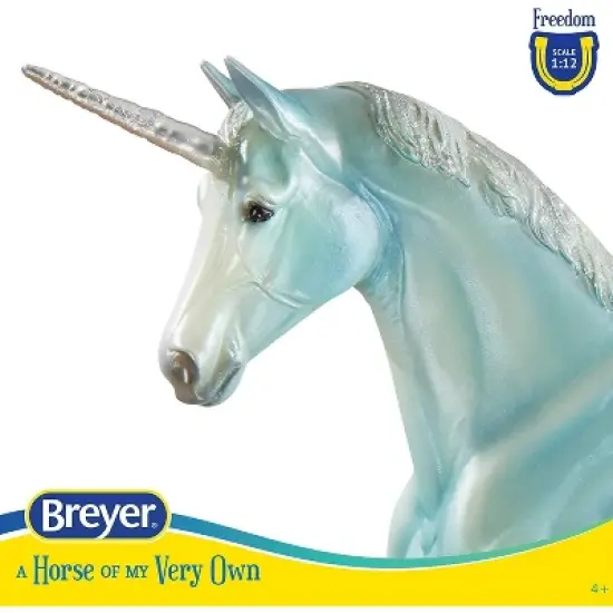 Breyer Animal Creations Breyer Freedom Series 1:12 Scale Model Horse | Le Mer, Unicorn of the Sea image {2}