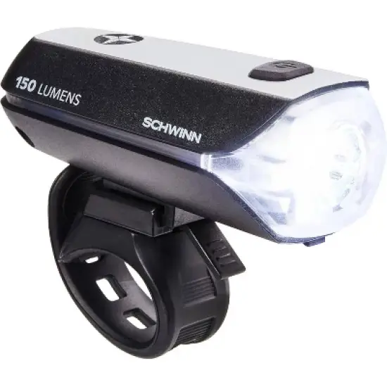 Schwinn 150 Lumen Light Set Bike Accessory Mount - Black image {1}