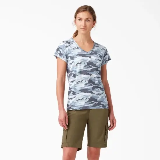 Dickies Women's Short Sleeve V-Neck T-Shirt image {11}