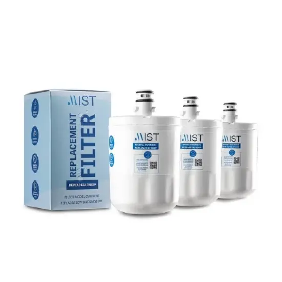 Mist 5231JA2002A Water Filter Replacement Compatible LG Models: LT500P 3pk: Fridge Filter, Chlorine & Odor Removal image {8}