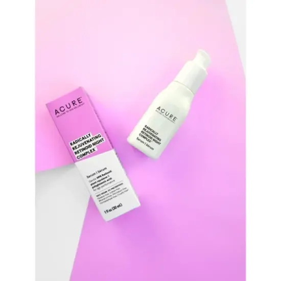 Acure Radically Rejuvenating Retinoid Night Complex Face Treatment - 1 fl oz image {4}