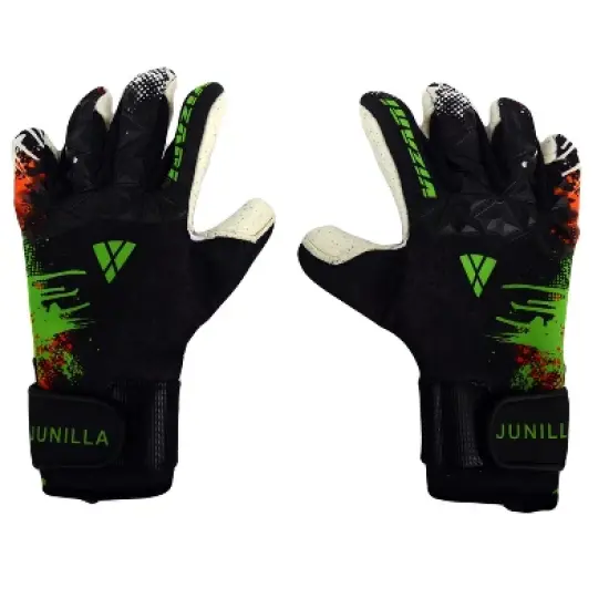 Vizari Junilla F.P. Soccer GK Goalkeeper Gloves with Finger Protection for Adults and Teens | Professional Level image {5}