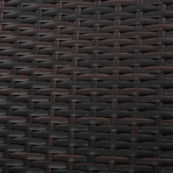 Hammond 3pc Wicker Chat Set - Multibrown - Christopher Knight Home image {3}