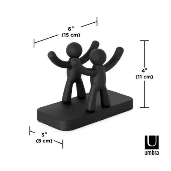Umbra Buddy Napkin Holder Black image {13}