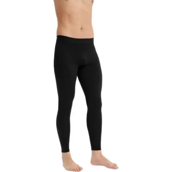 Anna-Kaci Active Men's Full Length Seamless Compression Leggings with Smooth Wide Waistband and Second-Skin Fit image {5}