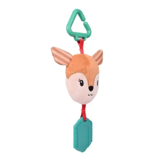 Sunny Days Reindeer Chime Teether Baby Toy - Christmas image {2}