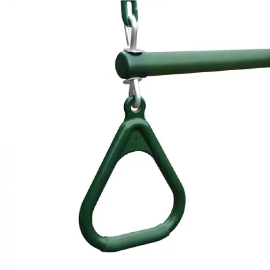 Gorilla Playsets 17-Inch Trapeze Bar Assembly with Rings and Coated Chains image {2}