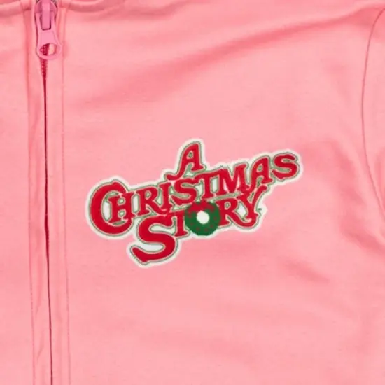 A CHRISTMAS STORY Fleece Zip Up Cosplay Pajama Coverall Little Kid to Big Kid image {4}