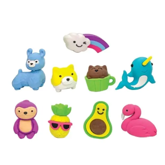 Geddes Totally Adorkable Erasers - 144 per bag image {2}