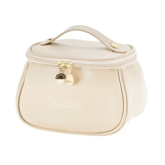 Unique Bargains PU Leather Waterproof  Travel Makeup Bag 1 Pc image {8}