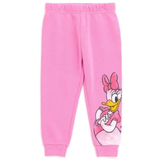 Disney Princess Minnie Mouse Winnie the Pooh Rapunzel Eeyore Piglet Fleece Sweatshirt and Pants Set Infant to Little Kid image {4}
