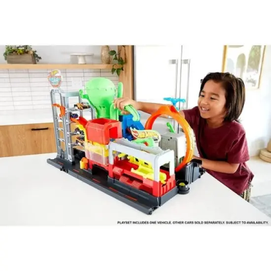 Hot Wheels Ultimate Octo Carwash Playset City Carwash GTT6 image {5}