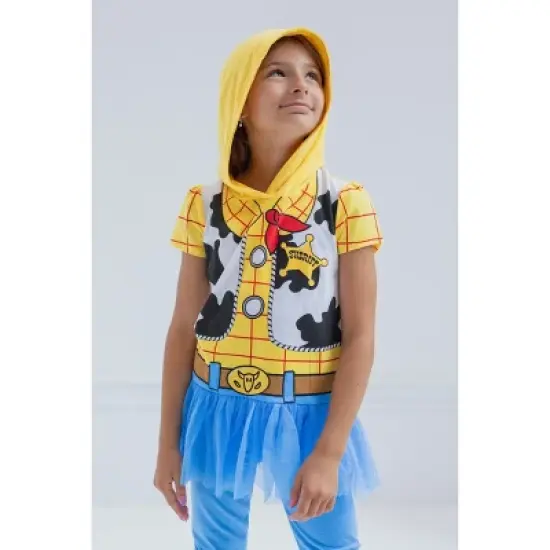 Disney Minnie Mouse Winnie the Pooh Pixar Toy Story Mickey Mouse Baby Girls Cosplay T-Shirt Dress and Leggings Outfit Set Infant image {4}