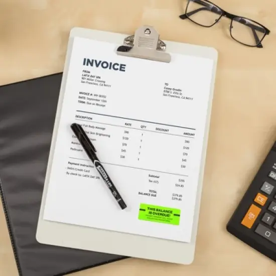 Avery Neon Address Labels with Sure Feed for Laser Printers, 1" x 2 5/8", 750 Green Labels (5971) image {3}