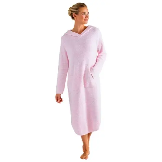 Softies Heathered Marshmallow 42" Hooded Lounger image {10}