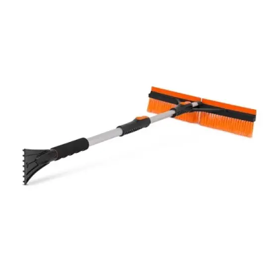 Snow Moover 46" Extendable Snow Brush with Squeegee & Ice Scraper image {2}