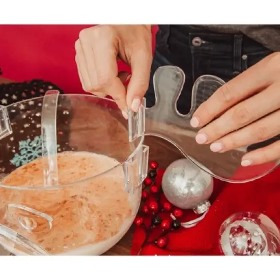 ICUP, Inc. National Lampoon's Christmas Vacation Marty Moose Plastic Punch Bowl with Ladle image {4}