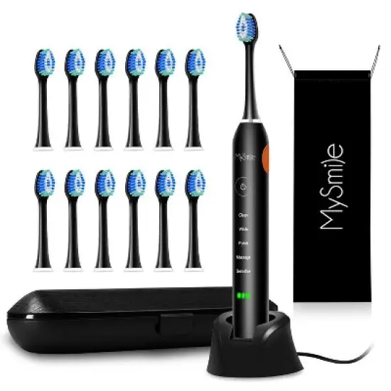 Sonic Toothbrush & Replacement Heads Bundle image {10}