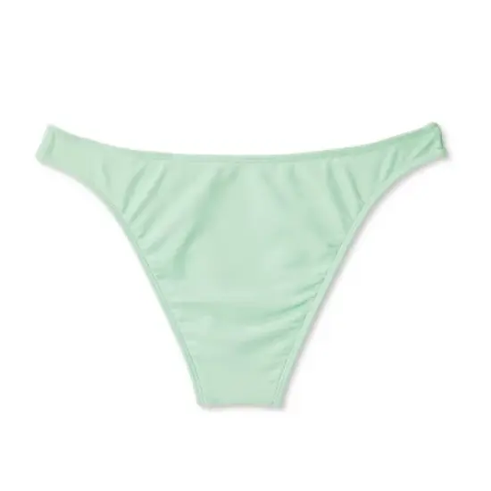 Women's High Leg Extra Cheeky Bikini Bottom - Shade & Shore&trade; Green image {6}