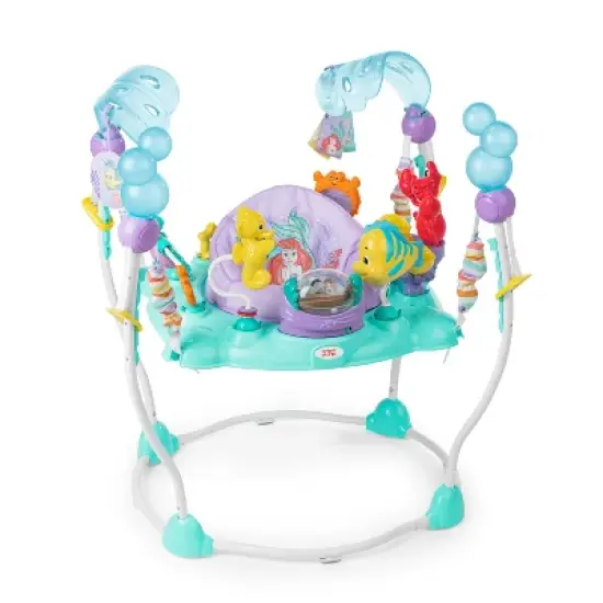 Bright Starts The Little Mermaid Sea of Activities Baby Jumper image {19}