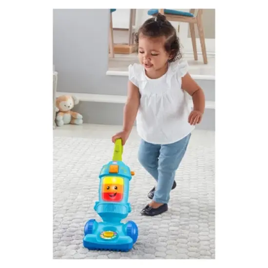 Fisher-Price Laugh and Learn Light-up Learning Vacuum image {4}