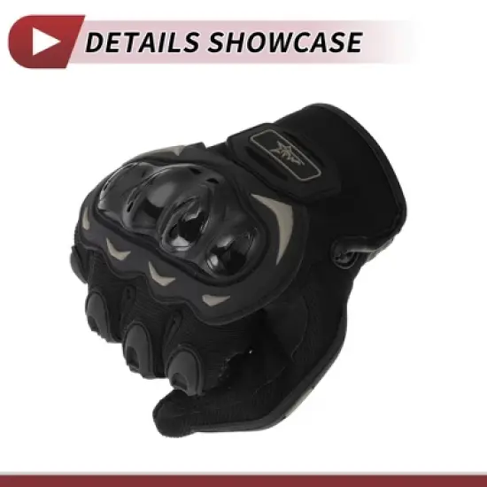 Unique Bargains Touchscreen Driving Gloves 1 Pair image {4}