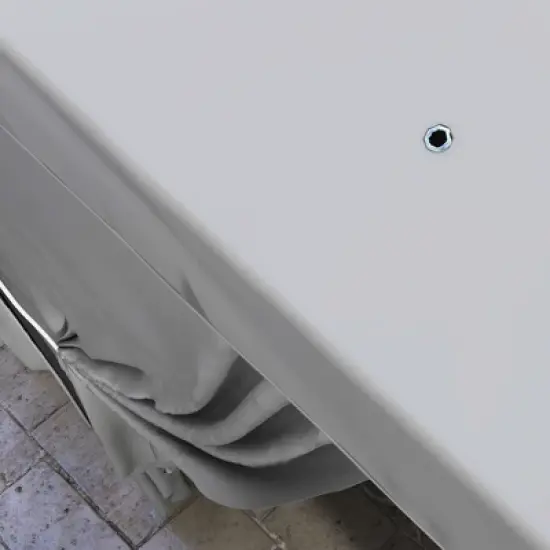 Outsunny 232.25" x 117" Pop Up Canopy Tent with 6 Removable Sidewalls, 4 Windows and Adjustable Height for Outdoor Events, Party, Wedding, Gray image {5}