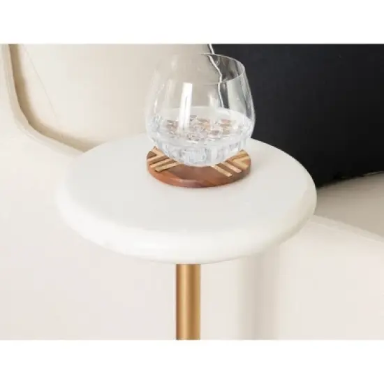 Elzie Side Table White - Powell Company image {4}