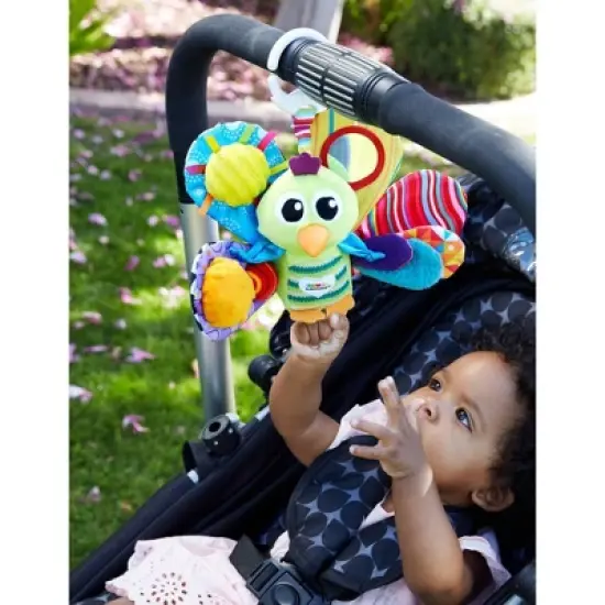 Lamaze Clip & Go Jacques the Peacock Sensory Development Baby Toy image {4}
