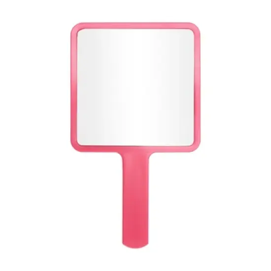 Unique Bargains Eyelash Pattern Square Handheld Mirrors 1 Pc image {6}