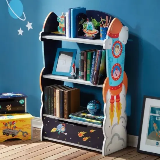 Outer Space Bookshelf - Fantasy Fields by Teamson Kids image {1}