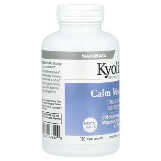 Kyolic Specialty Series, Calm Mood, 120 Vegan Capsules image {3}