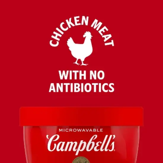 Campbell's Chicken Noodle Soup Microwaveable Cup - 15.4oz image {1}
