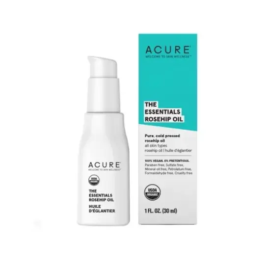 Acure The Essentials Rosehip Oil Unscented - 1 fl oz image {6}