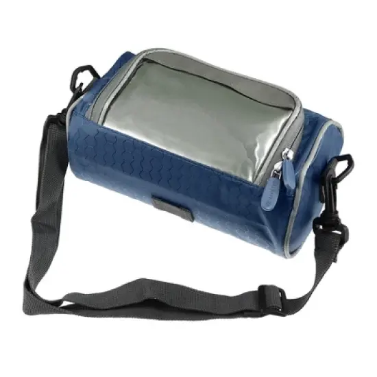 Unique Bargains Bike Handlebar Bag with Touch Screen Phone Holder Front Storage Bag 1 Pc image {7}