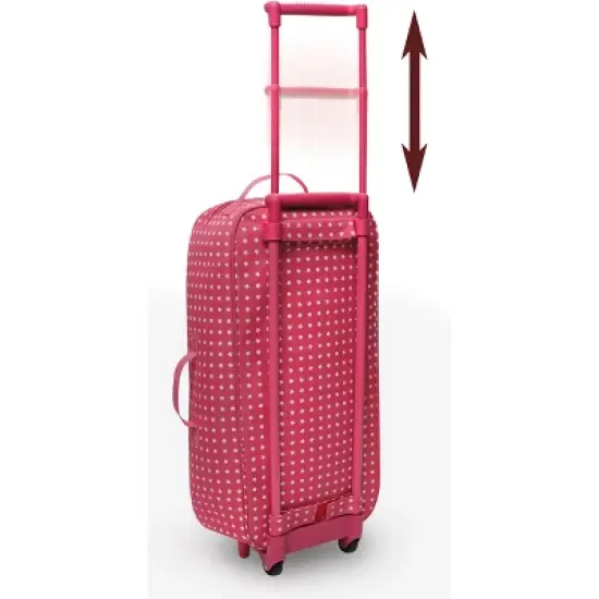 Badger Basket Trolley Doll Travel Case with Bed image {9}