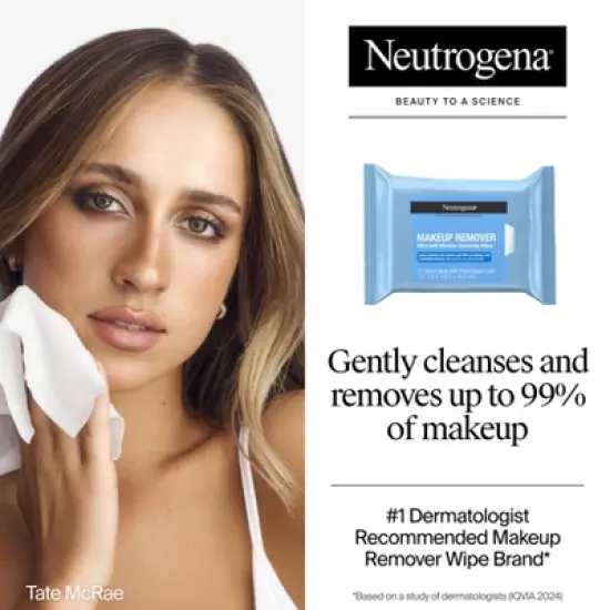Neutrogena Facial Cleansing Makeup Remover Wipes image {2}