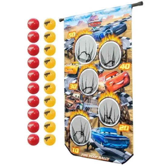 GoSports Disney Pixar Fire Hoop Rally Doorway Game 22pc image {6}