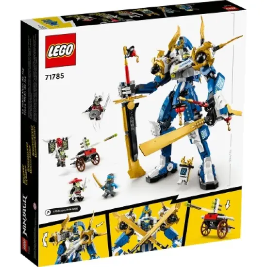 LEGO NINJAGO Jay Titan Mech Action Figure Battle Toy 71785 image {3}
