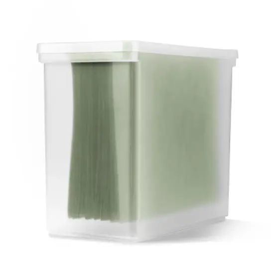 Sorbus Stationery File Box - Binder & Notebook Bin with Lid image {7}