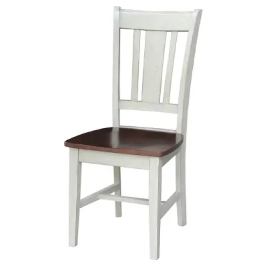 Set of 2 San Remo Splatback Chairs - International Concepts image {17}