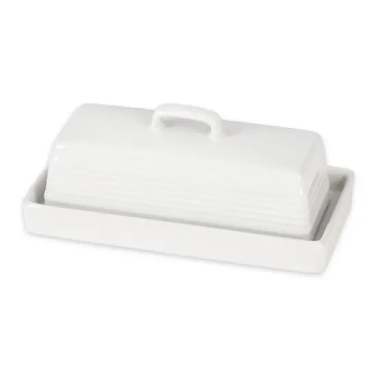 Rsvp Stoneware Butter Dish image {6}