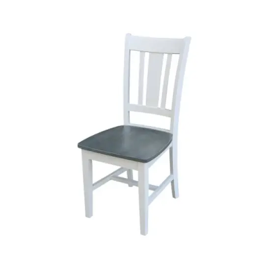 Set of 2 San Remo Splatback Chairs - International Concepts image {10}