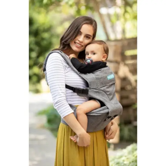Moby 2-in-1 Baby Carrier + Hip Seat - Gray image {13}
