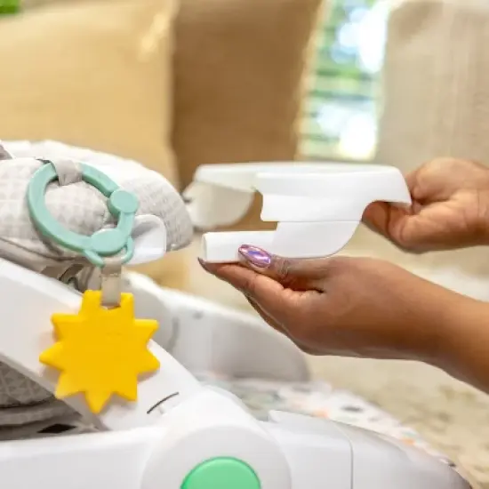 Ingenuity Prop Spot 2-in-1 Sit-Up Infant Floor Seat - Green image {9}