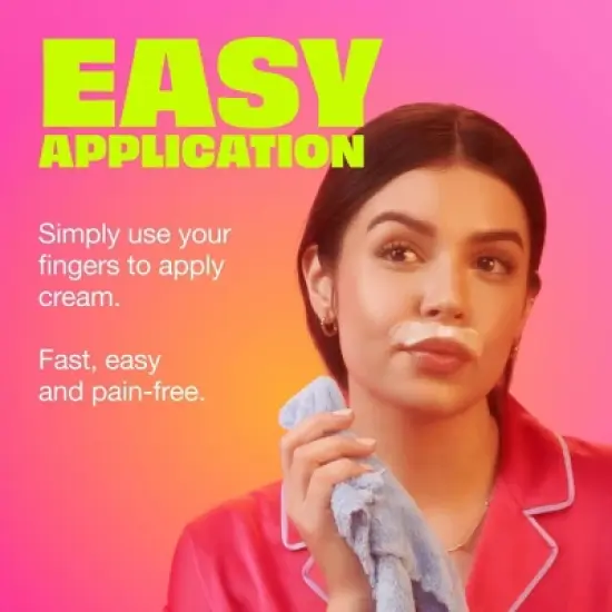 Nair Moisturizing Facial Hair Removal Cream with Sweet Almond Oil - 2.0oz image {8}